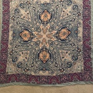 J.Jill beautiful silk scarf 41” square